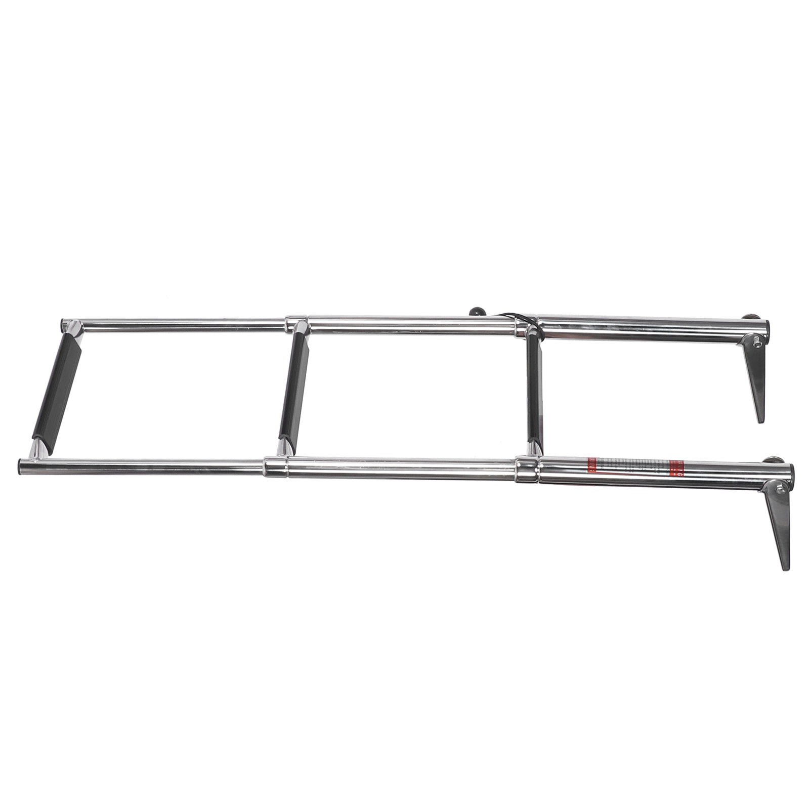 3-stufige Deckleiter, Teleskopierbare, Klappbare Einstiegsplattform, Treppe Aus Edelstahl 304, Bootsrampe