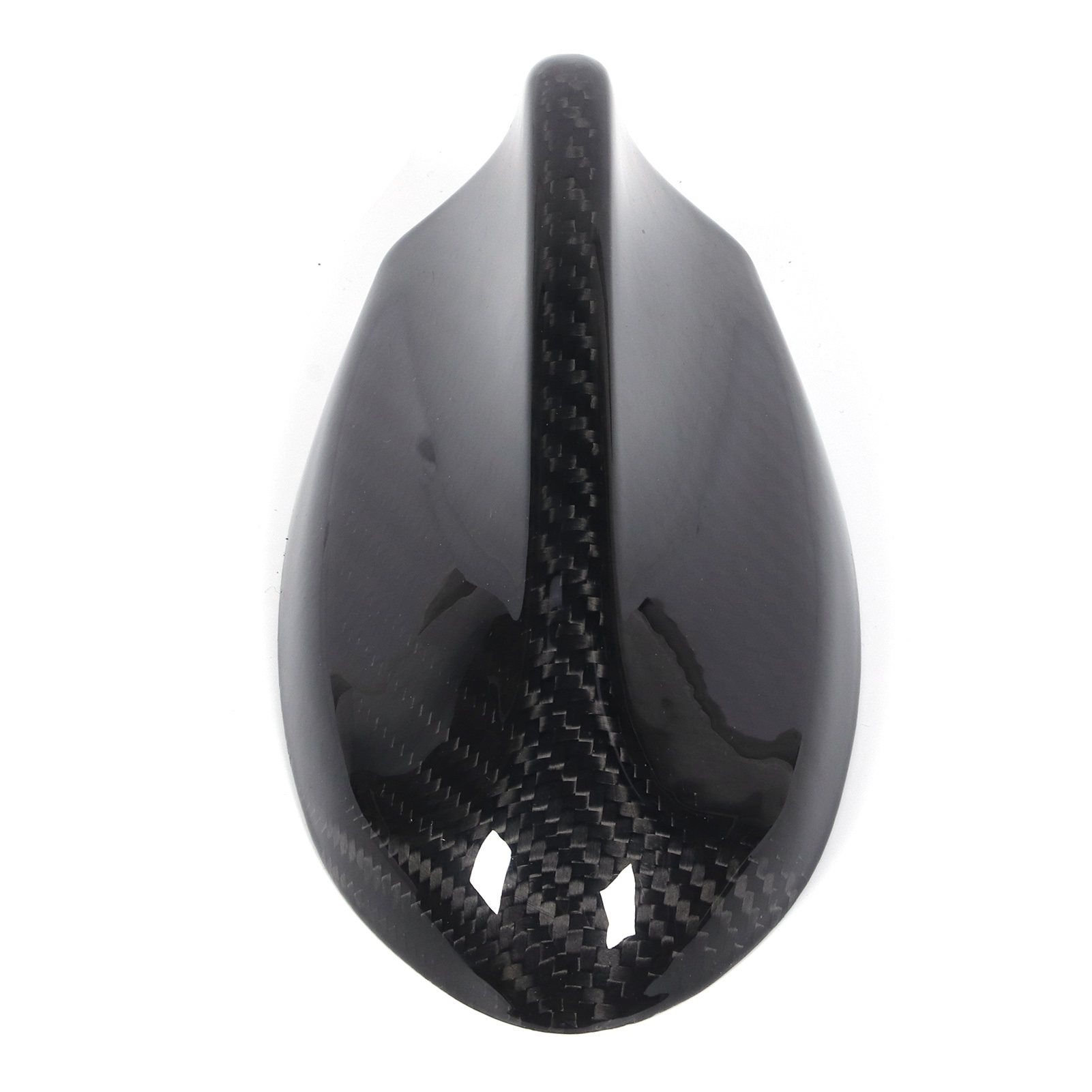 Heckspoiler Mit Carbonfaser-antenne, Glänzend Schwarz, Haifischflosse, Kompatibel Mit Alfa Romeo Giulia/stelvio, Dekorsatz
