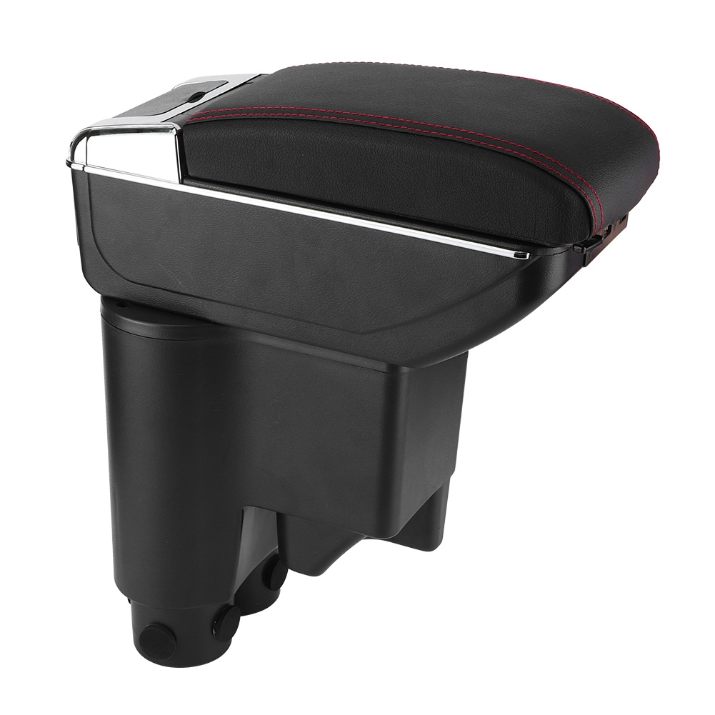 Multifunktionale Aufbewahrungsbox Für Die Armlehne Mit Getränkehalter, Passend Für Perodua Myvi 2014-2017 Typ A
