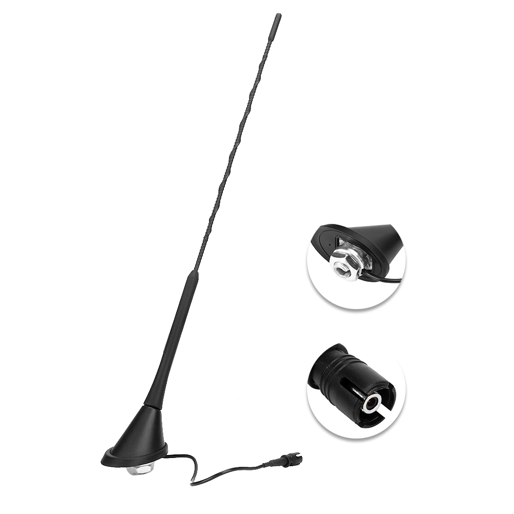 16-zoll-autoradio-antennen-dachmastfuß, Passend Für Mk1/mk2/mk3