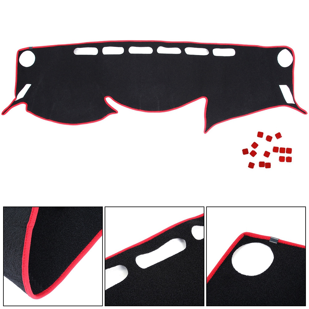 Blendschutzmatte Für Armaturenbrett Des Toyota Terra (modelljahr 2018), Sonnenschutzteppich, Innenraumschutz, Nicht Reflektierend, Schwarz, Universell