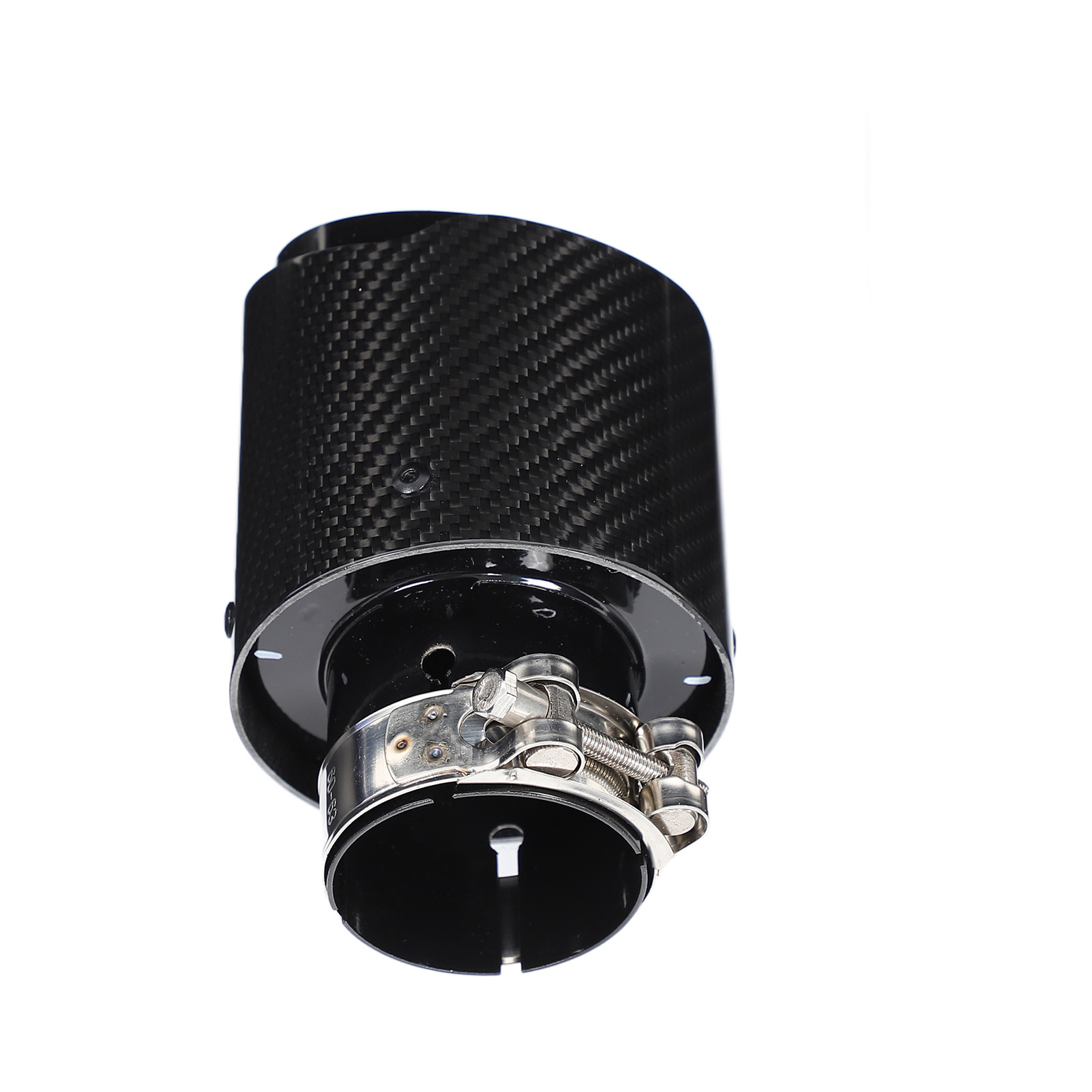 Universelles Auspuffendrohr Für Autos, Auto-tuning-zubehör, Einlass 63 Mm, Auslass 101 Mm