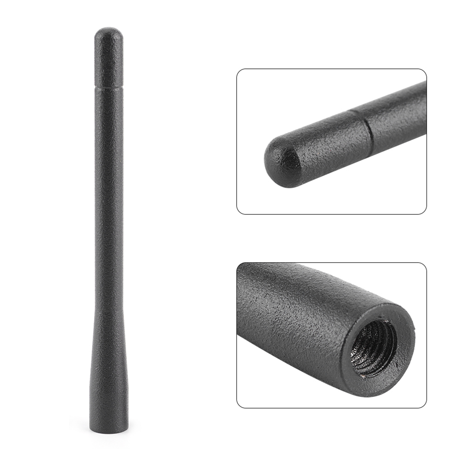 4,7 Zoll (12 Cm) Lange, Kurze Autoantenne Aus Aluminiumlegierung, Universeller Am/fm-antennenmast, Passend Für Chevy Silverado 1500 (baujahre 2007–2019)