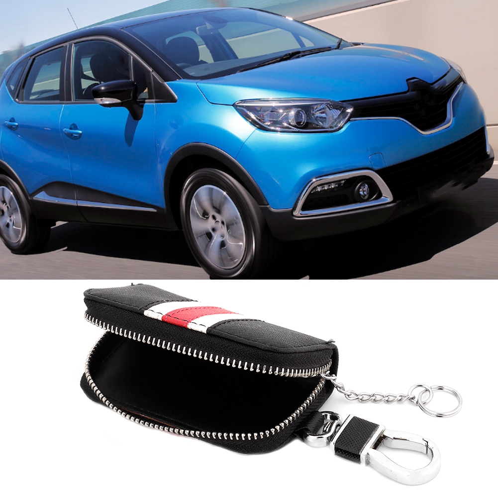 Universelle Autoschlüsselhülle Aus Canvas, Schutzhülle Für Autofernbedienung, Praktischer Schlüsselhalter, Fahrzeugzubehör