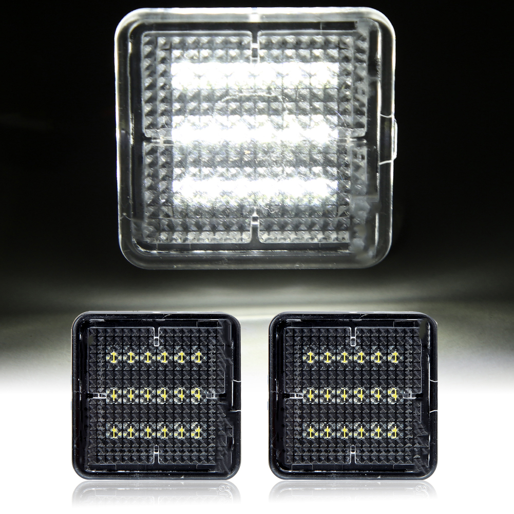 18-led-kennzeichenbeleuchtung, 6000 K Kaltweiß, Für Toyota Tacoma (2016–2019), 12 V, Wasserdichtes 2-lampen-set