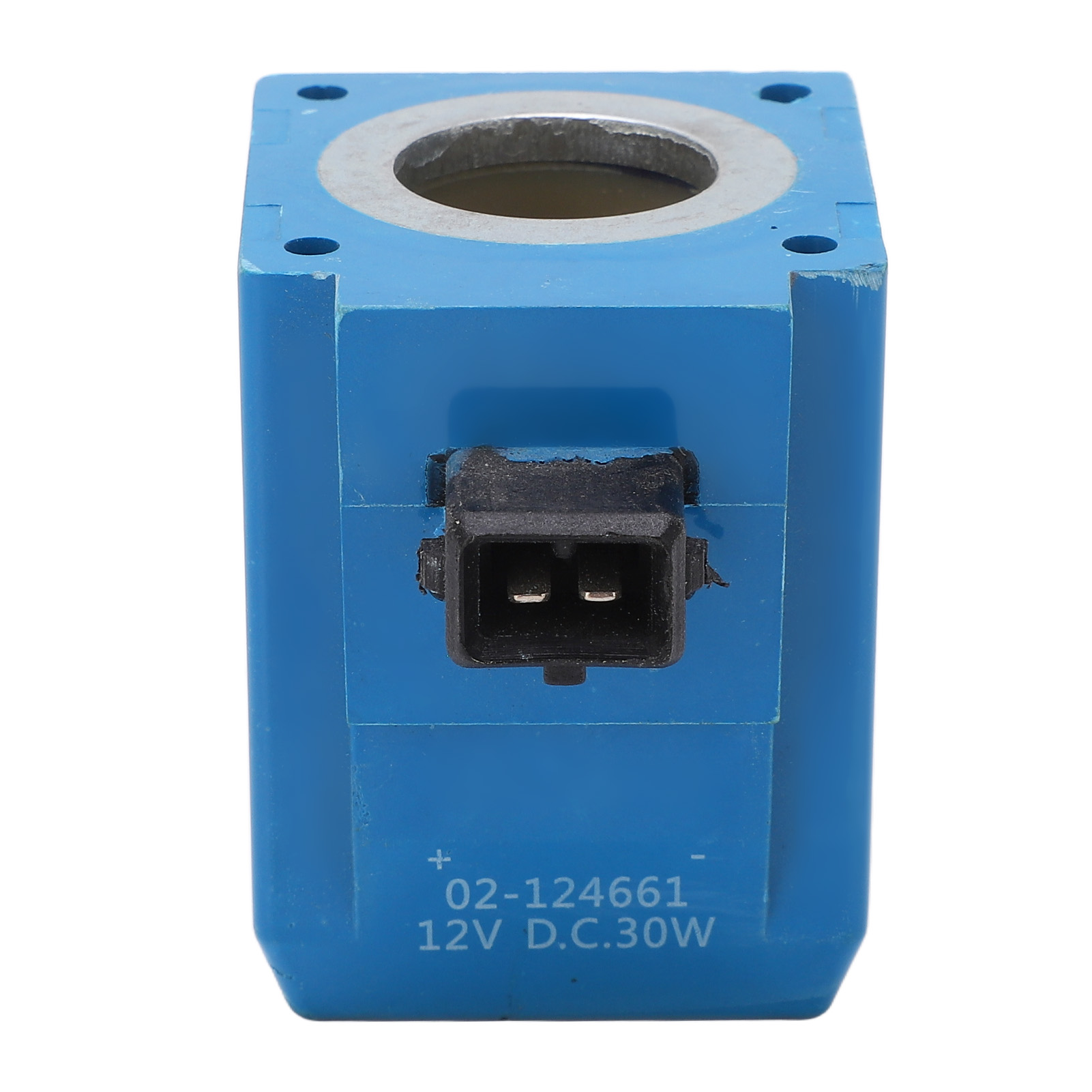 Magnetventilspule 02-124661 12v 30w Rundstift, Ersatzspule Für Jcb 3c 3cx 3d 3dx 4c 4cx 1400b 1550b Bagger