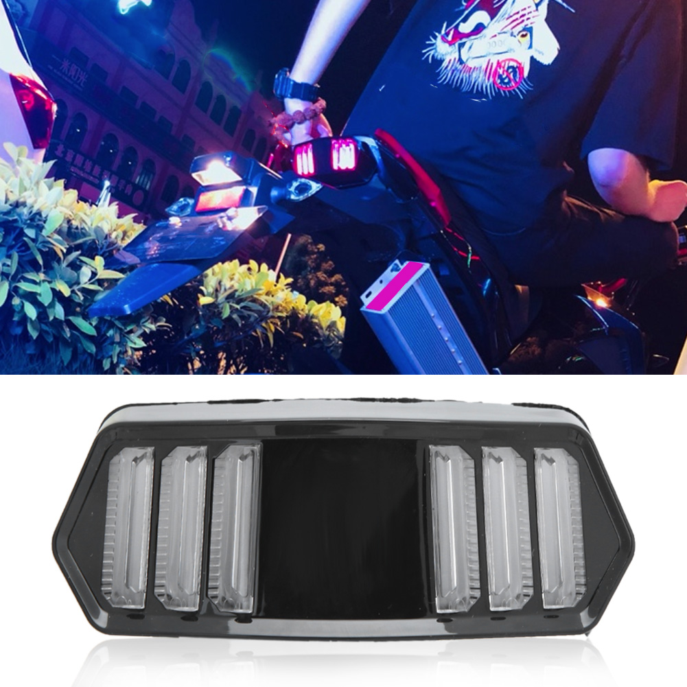 Integriertes Led-motorradrücklicht Mit Blinkern Für Honda Msx125 Cbr650f Ctx700 Ctx700n, Individuelle Bremsoptik, Leistungsstarke Beleuchtung, Direkter Austauschsatz.