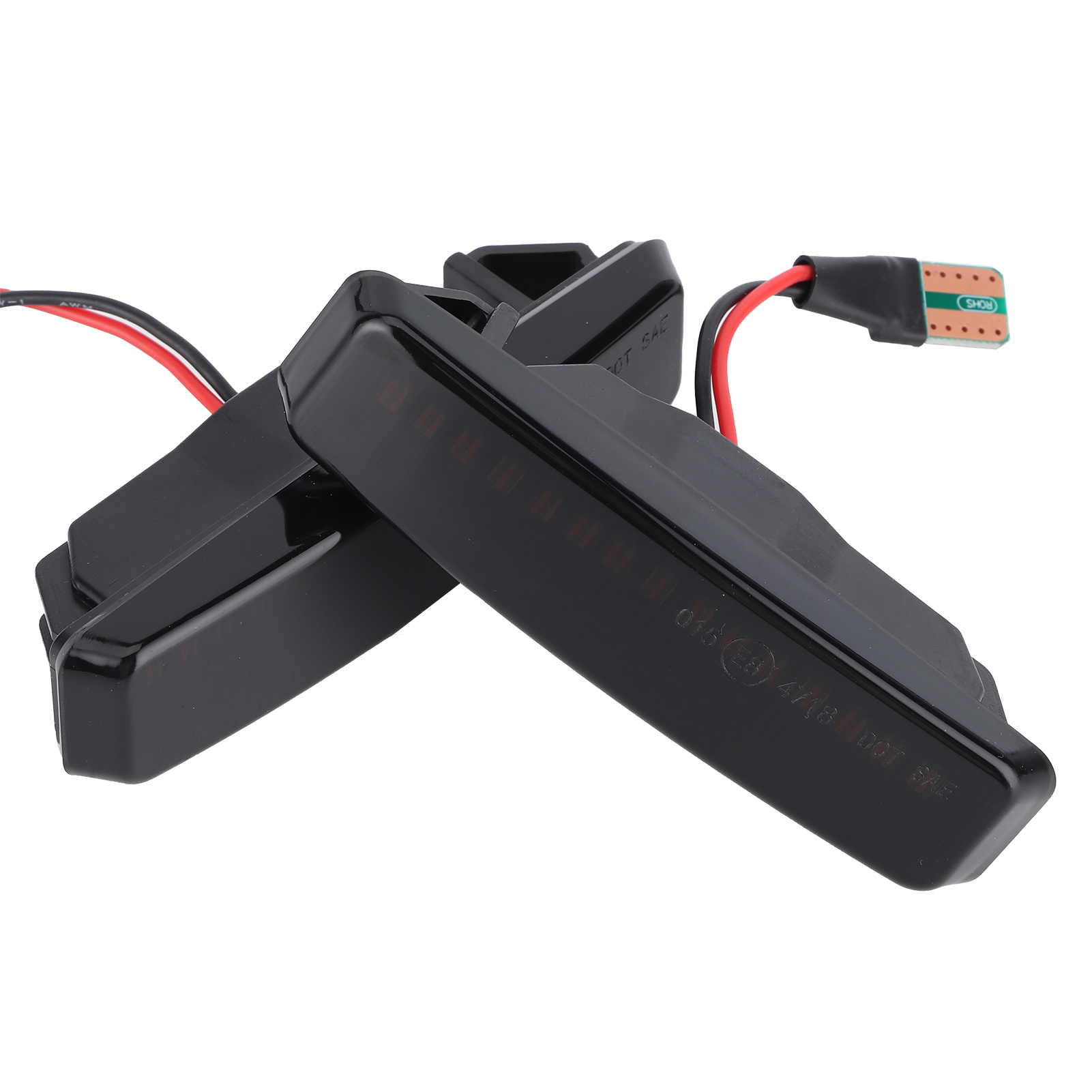 2 Led-seitenblinker Mit Dynamischen Blinkern, Getönte Gläser 3000k, Kompatibel Mit Bmw 5er E39 1995-2003
