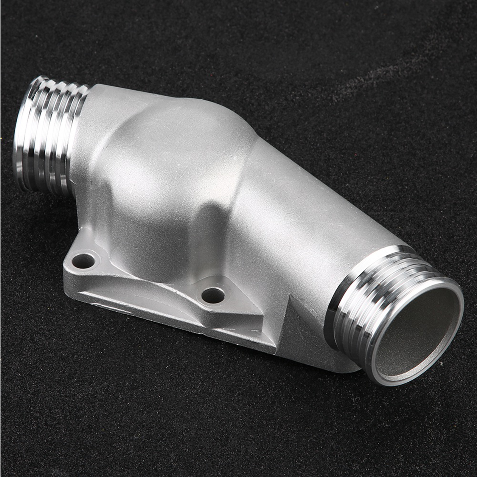 Thermostatgehäuse Aus Aluminium Mit Dichtung Für Bmw M3 Z3 E34 E36, Langlebiges Kühlgehäuse, Präzises Motorersatzteil, Einfacher Austausch, Kompatibel Mit 6 Zylindern.