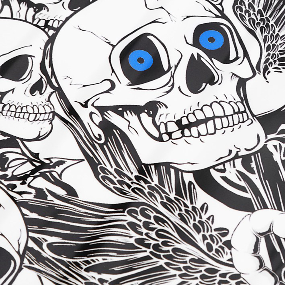 Individuell Gestaltbare Auto-totenkopf-graffiti-aufkleber-bomben-klebefolienrolle 50x150cm