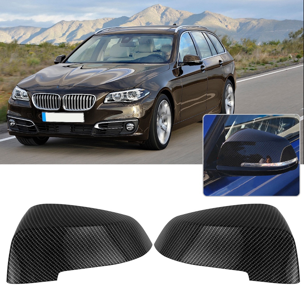 Außenspiegelkappe Aus Kohlefaser Für 5er Bmw, Farbige Retro-zierleiste, 1 Stück