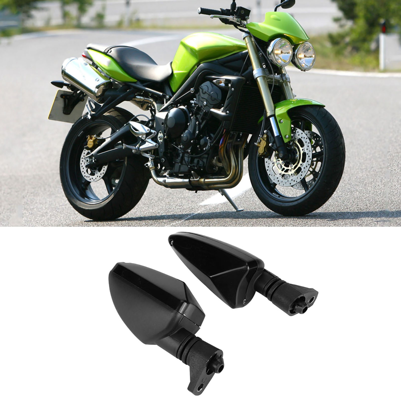 Motorrad-blinker-set (2 Stück) – Universelle Blinker, Kompatibel Mit Tiger Daytona Halogenlampen