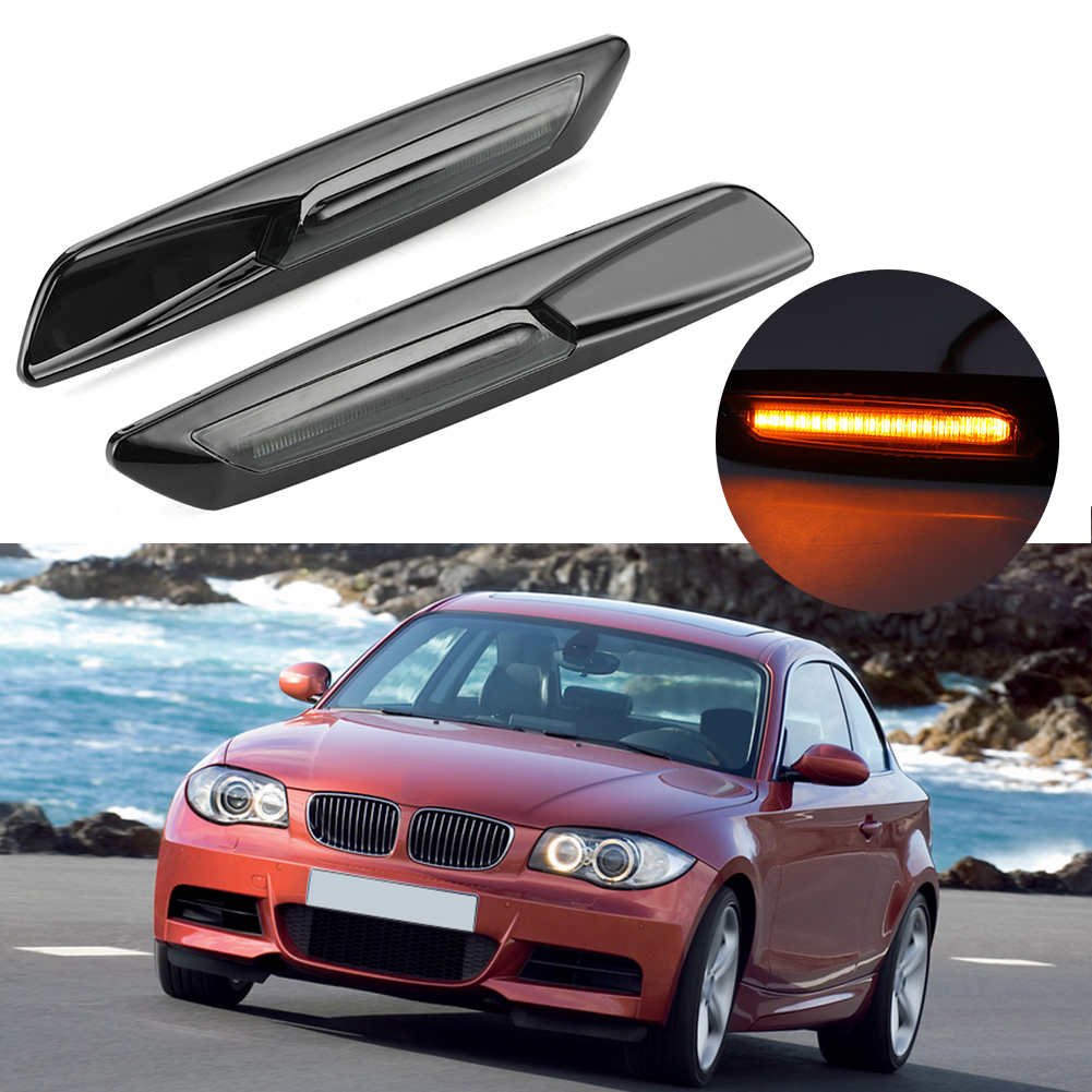 2 Stück Led-blinker/seitenmarkierungsleuchten Mit Hoher Helligkeit, Passend Für E81, E82, E90, E60 Und E61