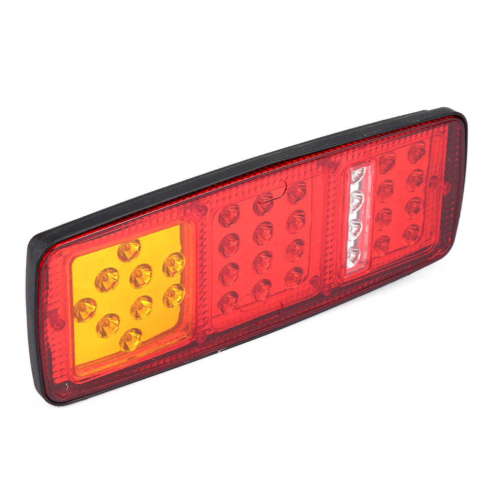 12v Led-rückleuchten Für Anhänger, Lkw, Wohnwagen - 1 Paar Bremslichter, Blinker Und Rückfahrscheinwerfer, Wasserdicht, Straßenzugelassen.