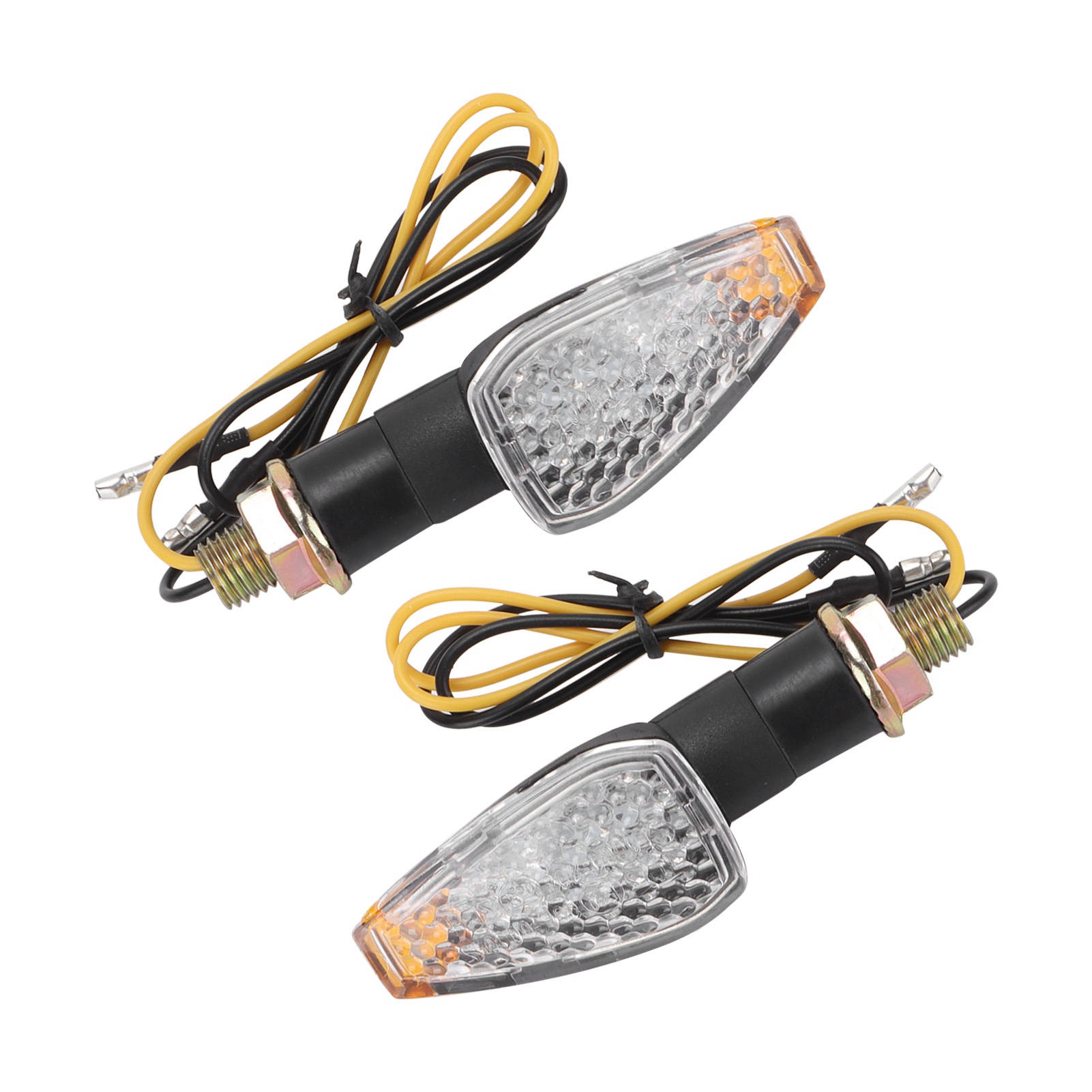 Wasserdichte 12v Led-motorradblinker, 2er-pack, Ersatzblinker Für Pitbikes, Motocross- Und Dirtbikes, Kompatibel Mit Pitbikes, Wasserdicht Und Langlebig
