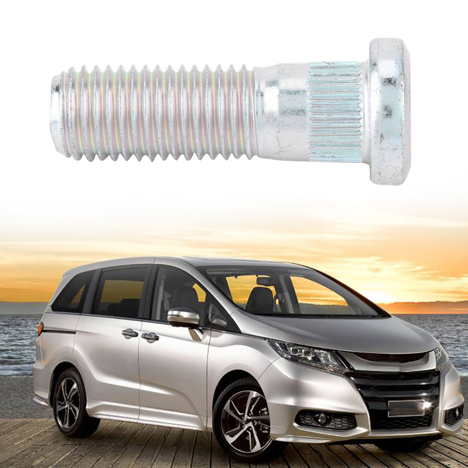 Stahlradmutter Für Honda Accord 90113-sm1-005, Reifenbefestigungsbolzen, Originalteil, 1 Stück, Standardgewinde, Für Den Einsatz Im Automobilbereich.