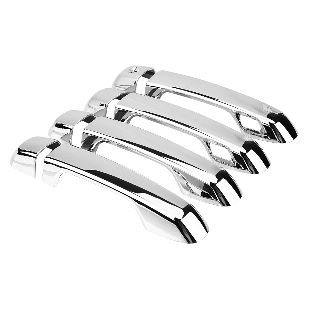 8-teiliges Set Individueller Chrom-türgriffe Für Toyota Land Cruiser Prado (2010–2018), Äußere Schutzleisten, Glänzendes Autozubehör