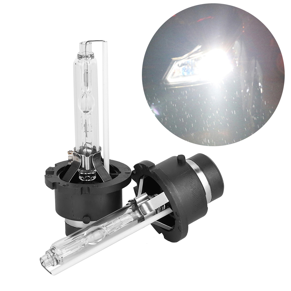 Set Mit 2 Xenon-hid-lampen D2s 6000k 35w, Hellweiß, Sicher, Als Ersatz Für Abblendlicht, Kompatibel Mit Autos