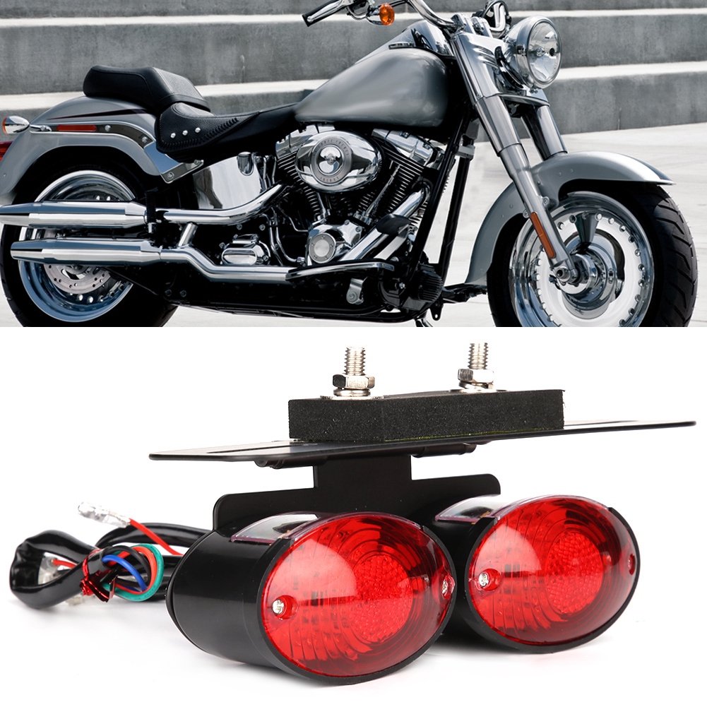 12v Led-motorradrücklicht, Stylisches Bremslicht, Praktisches Rücklicht, Signallicht, Ersatzrücklicht, Wasserfest, Für Roller Und Motorrad