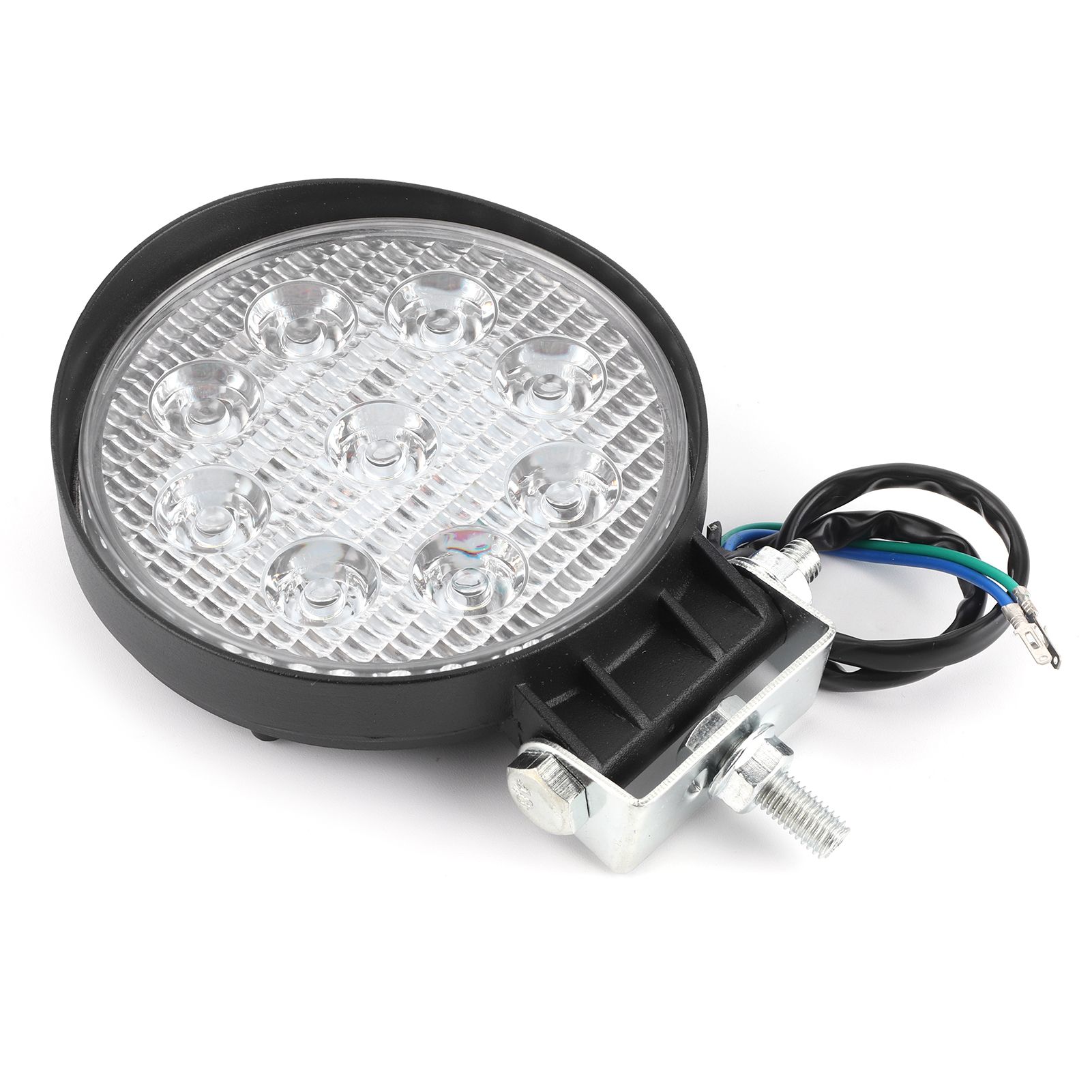9-flammige Led-arbeitsleuchte, 27 W, 6000 K, 2700 Lm, Superhelle, Wasserdichte Ip67-frontleuchte Für Atv, Utv Und Lkw