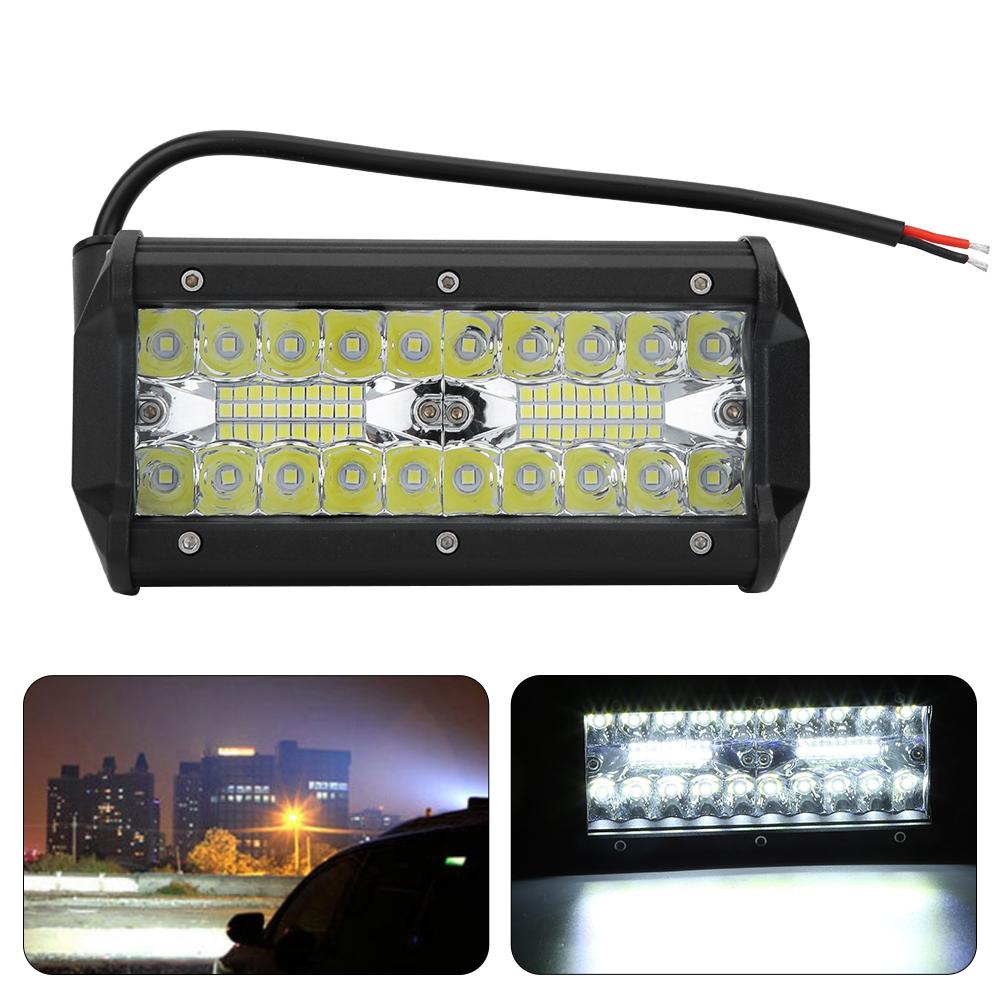 2x 120w 40led Superhelles Weißes Nebelscheinwerfer-set Für Lkw- Und Pkw-nachrüstung