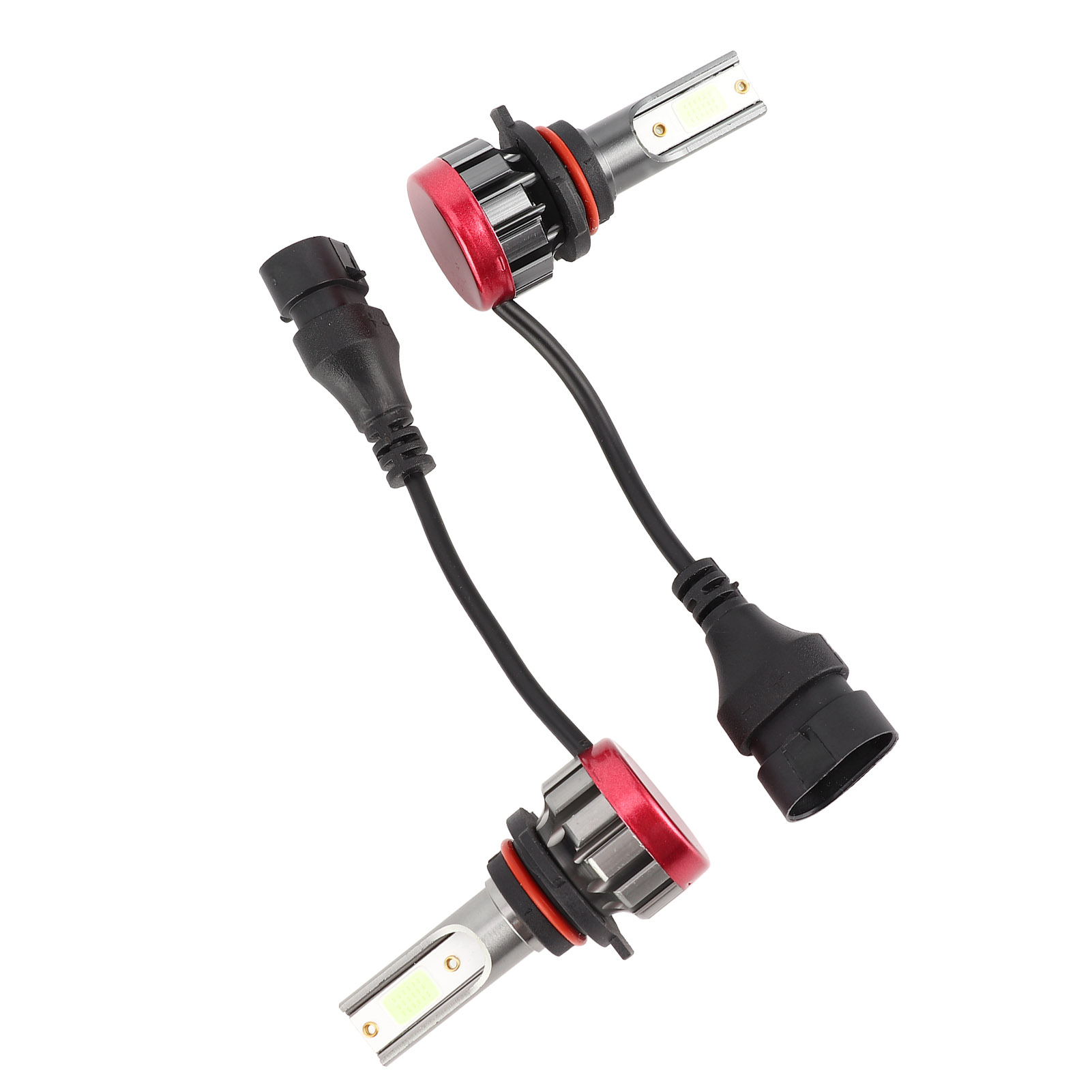 Zwei 9006/hb4 Led-lampen Für Nebelscheinwerfer Und Abblendlicht, 30 W, 3000 Lm, 8000 K, Eisblau, Ev19, Bläulich-weißes Licht