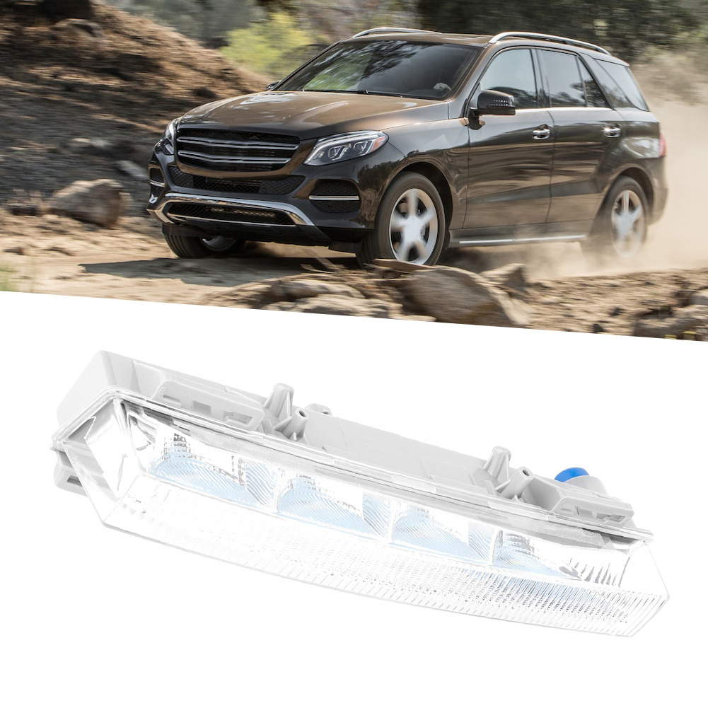 Led-tagfahrlicht-set (2 Leds) Für Mercedes Gle300d, Gle350 Und Ml250, Autolampe 2049065401, Zugelassenes Tagfahrlicht