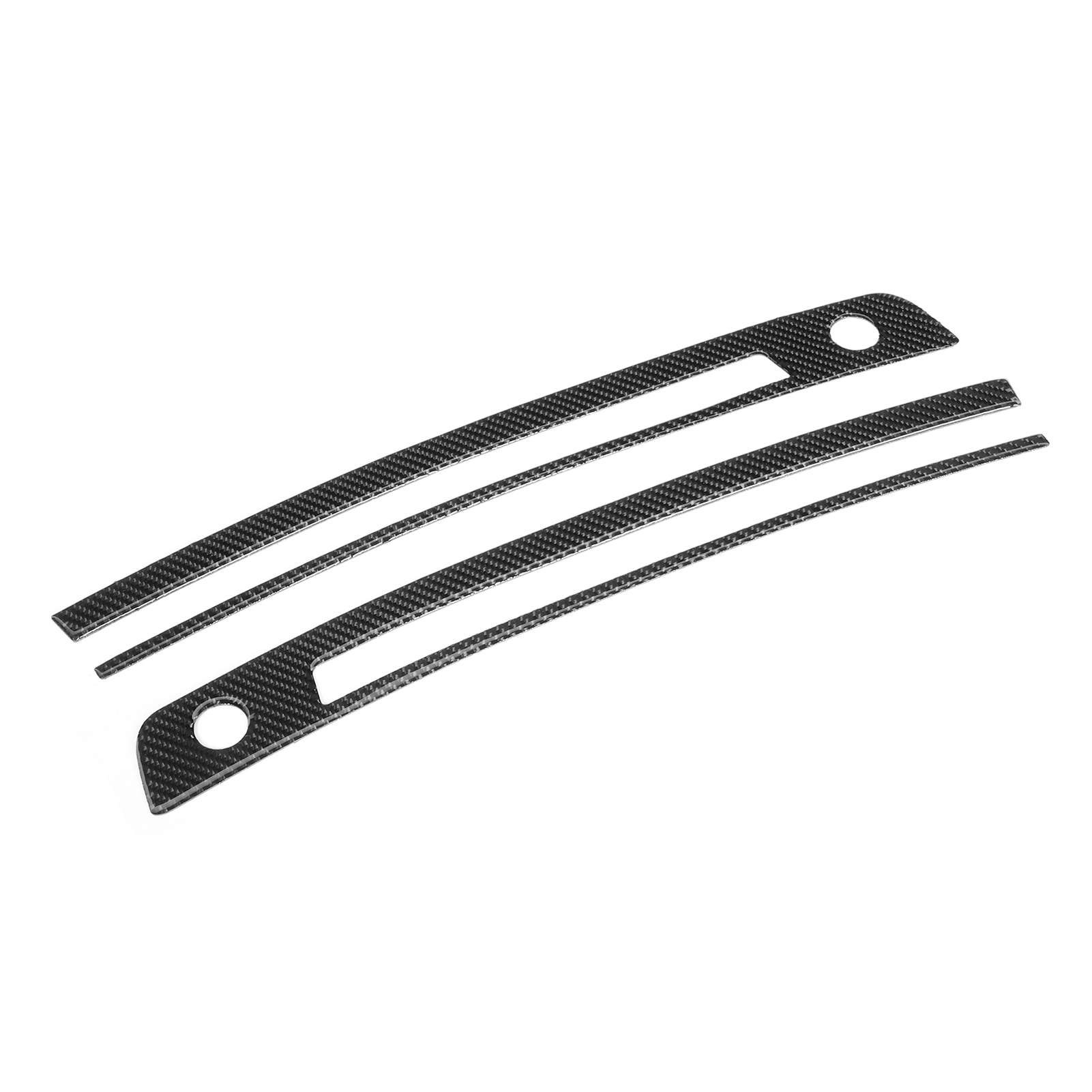 2 Stück Carbonfaser-zierleisten Für Die Mittelkonsole Und Die Lüftungsauslässe Vorne, Passend Für Subaru Brz 13-20