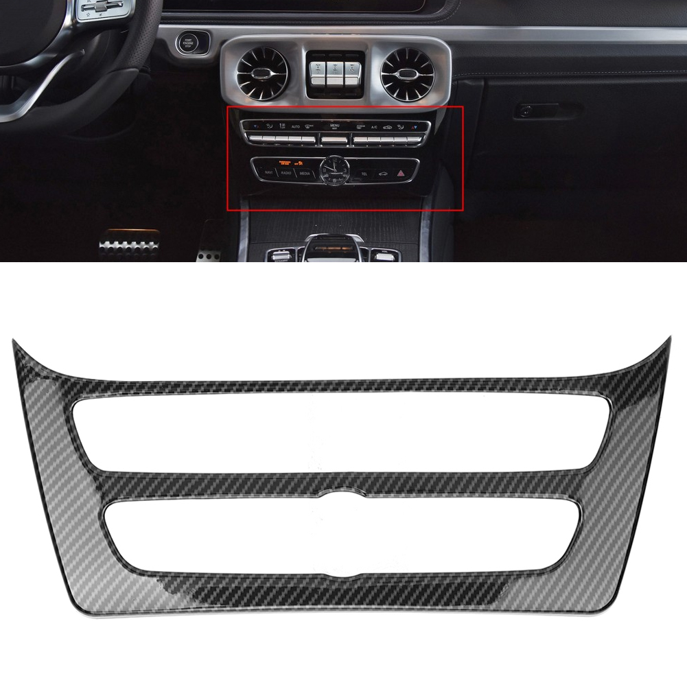Mittelkonsolenrahmen-zierleiste In Carbonfaser-optik, Passend Für Mercedes-benz G-klasse W463 G500 2019-2020