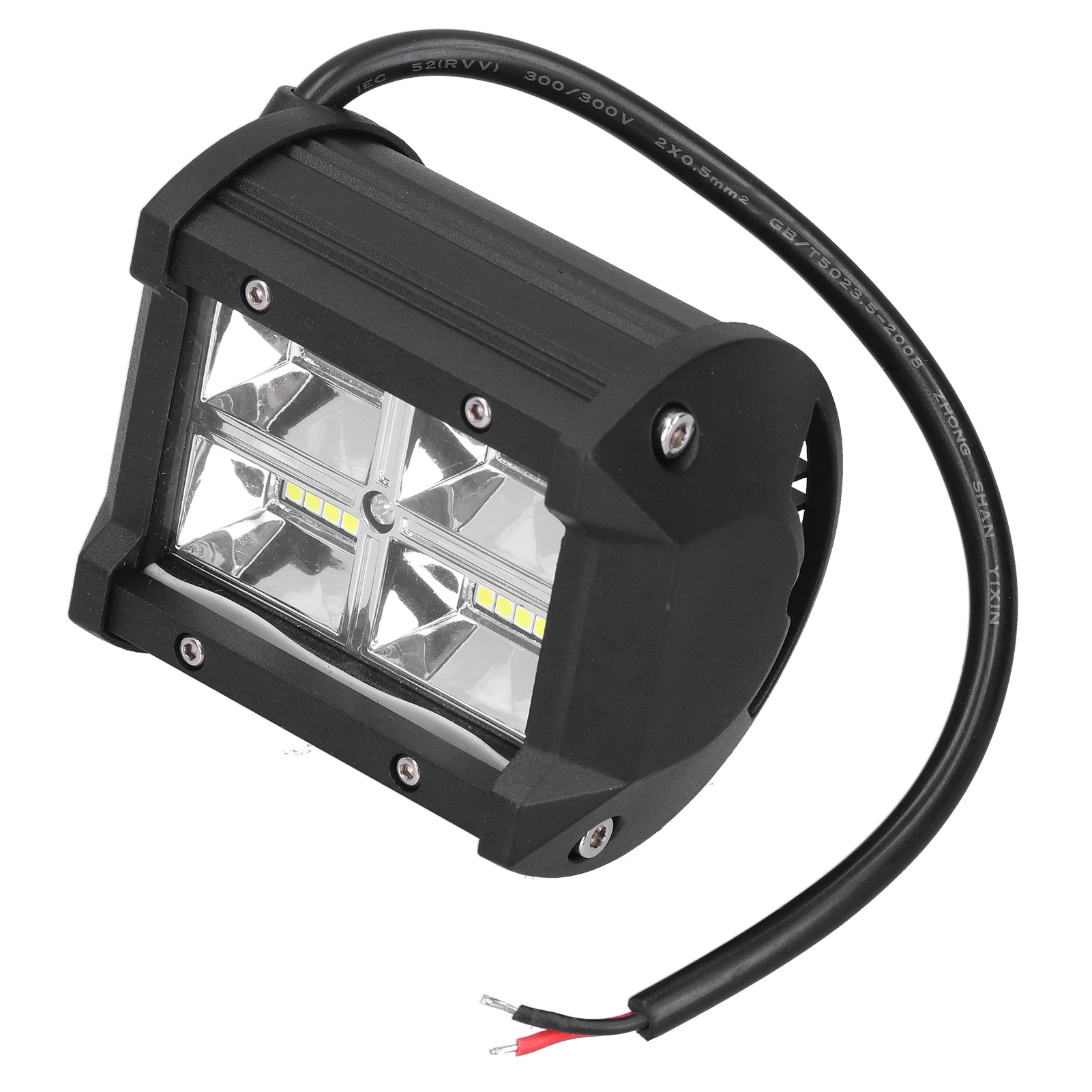 48-w-led-arbeitsleuchte, Weiß, Universelle Quadratische Leuchte Für Geländewagen, Motorräder, Boote Und 12-v-fahrzeuge