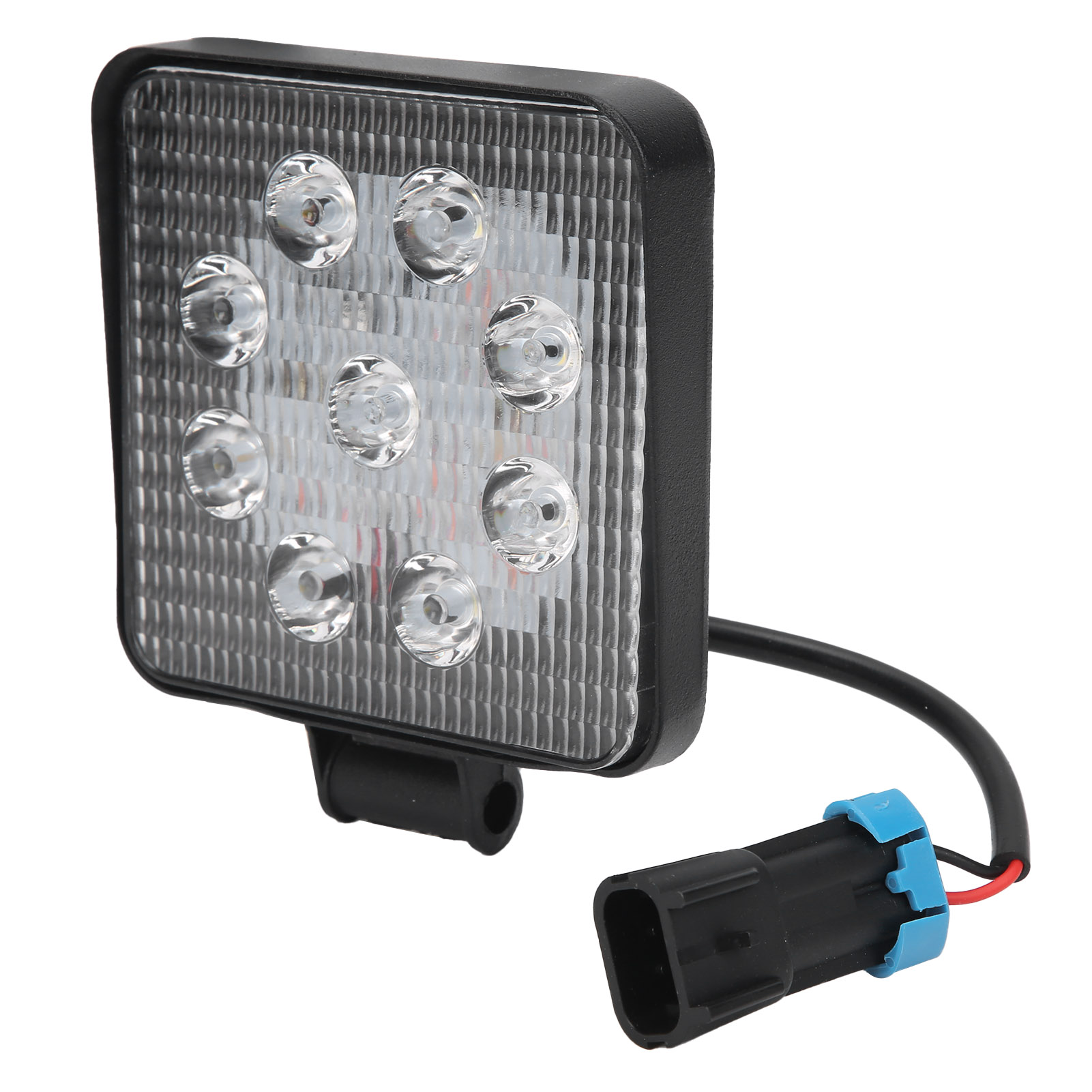 27-w-led-arbeitsleuchte Für Autos, Multifunktionaler Quadratischer Scheinwerfer, Universelle Fahrleuchte, Wasserdichte Arbeitsleuchte