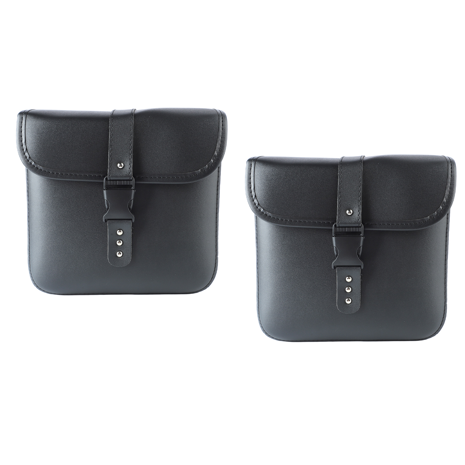 Wasserdichte Motorrad-seitentaschen, 1 Paar, Abriebfest, Pu-leder, Motorrad-satteltaschen, Robuste Werkzeugtaschen