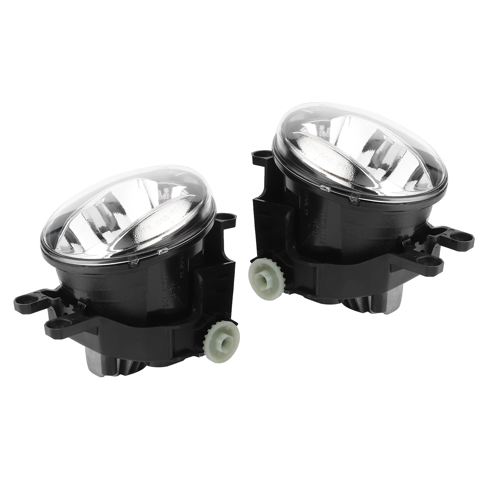 Universelles Led-nebelscheinwerfer-set (2 Leuchten), Klare Linse, Ip68 Wasserdicht, Autofahrleuchten