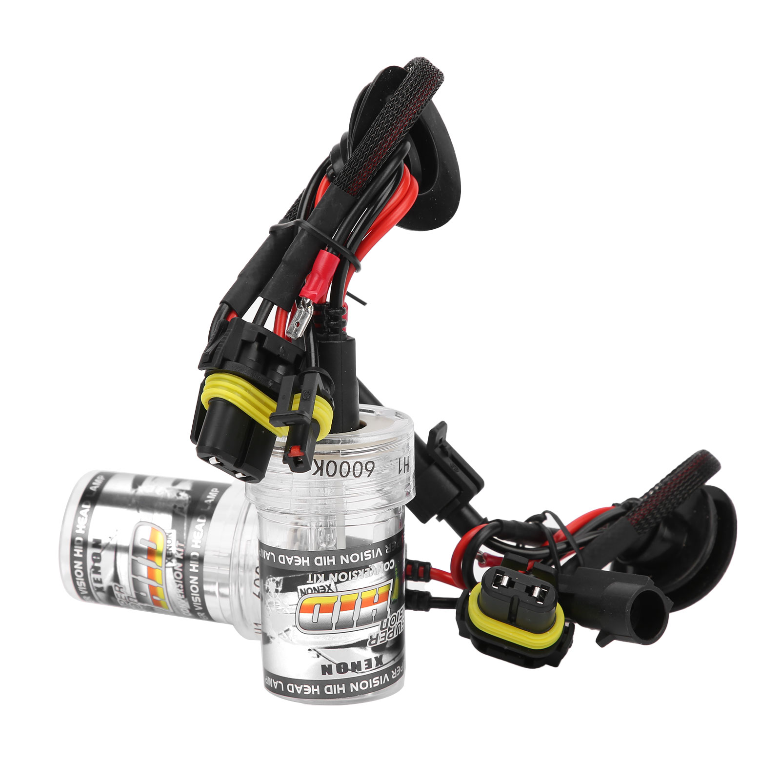 Universelle 12v Hid-lampe 35w 3250lm 6000k Kaltweiß, H1-sockel, Hochleistungslampe Für Autoscheinwerfer, Kraftvolle Und Langlebige Beleuchtung.