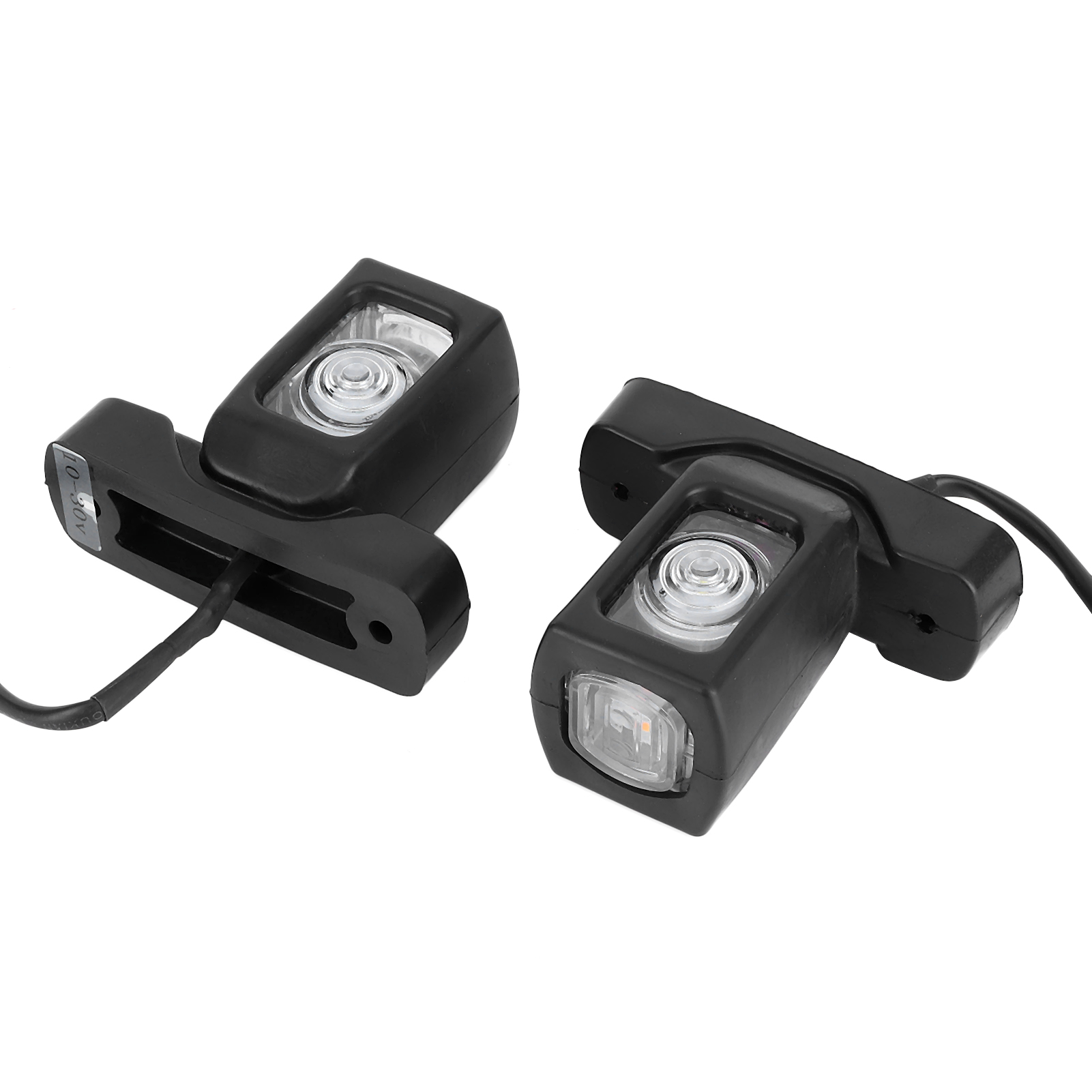 Wasserdichte Seitenmarkierungsleuchten, Rot, Gelb, Weiß, 3 Lichtfarben, 4 Leds, Universell Für 10–30 V Fahrzeuge