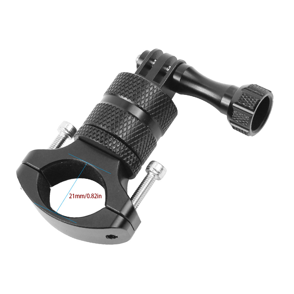 360° Drehbare Fahrradkamerahalterung, Lenkerhalterung, Wasserdichte Sporthalterung Für Gopro Und Action-kameras, Verstellbarer Stabilisator