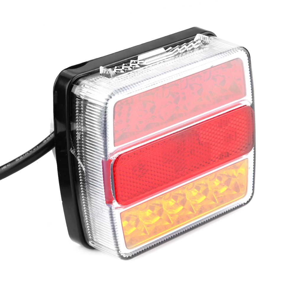 1 Paar 12v Magnetische Led-sicherheitsleuchten/rückleuchten Für Anhänger, Lkw Und Pkw