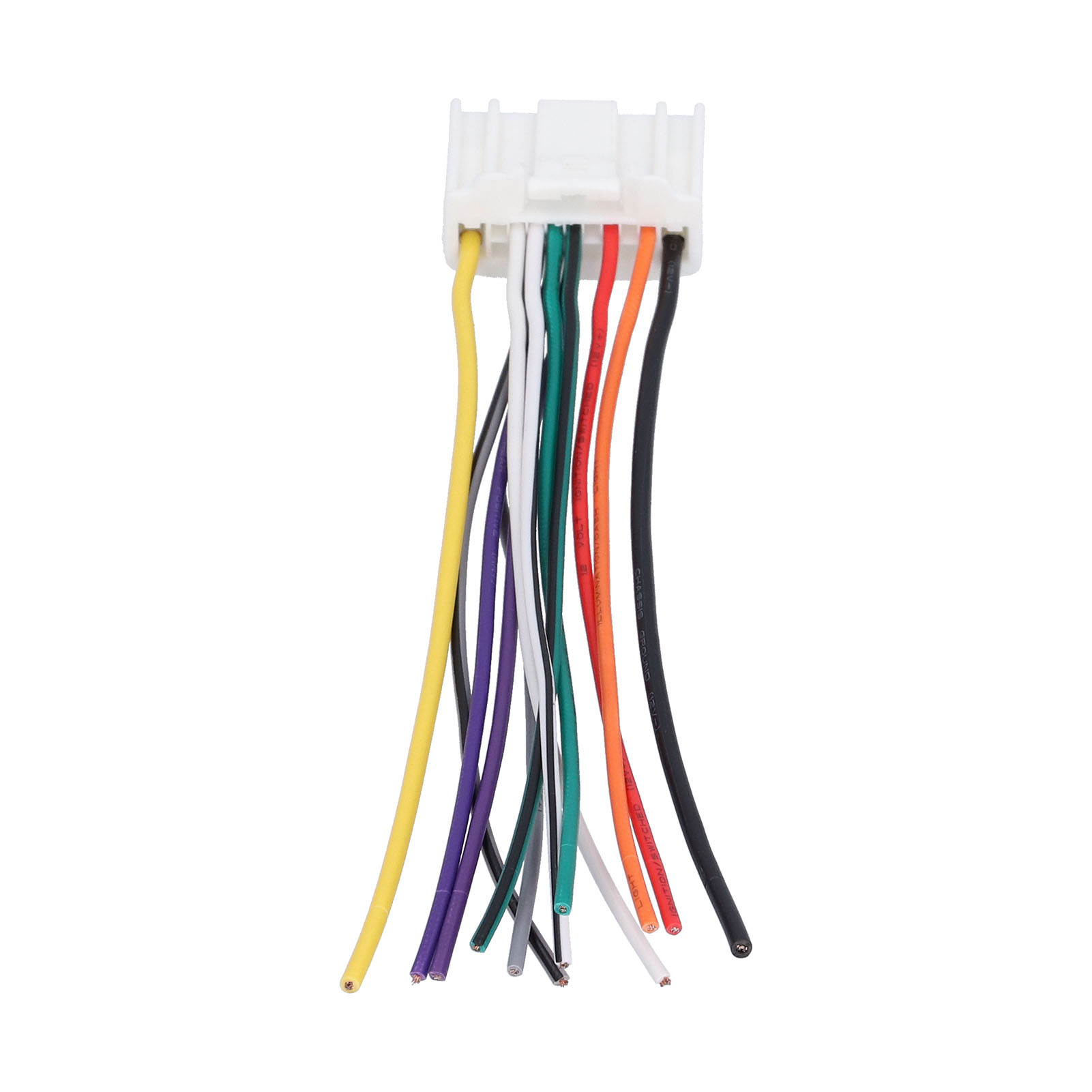 12-poliger Iso-stecker Für Nissan Tiida Autoradio, Dual-stereo-adapterkabelbaum, Ersatzteil, Fahrzeugverkabelung, Audiokabelsatz.