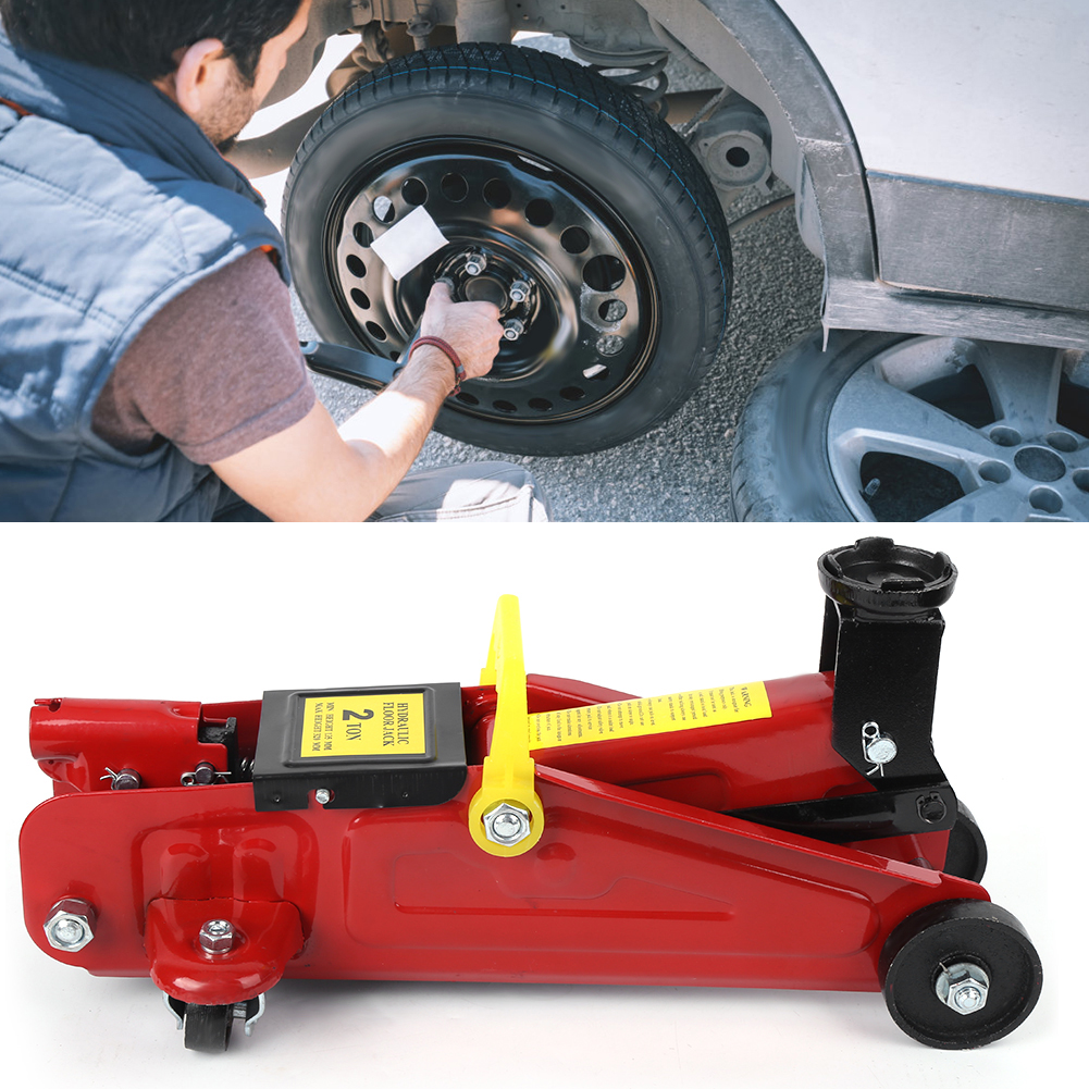 2-tonnen-hydraulik-rangierwagenheber, Tragbar, Professionell, Für Autoreparaturen Und Reifenwechsel