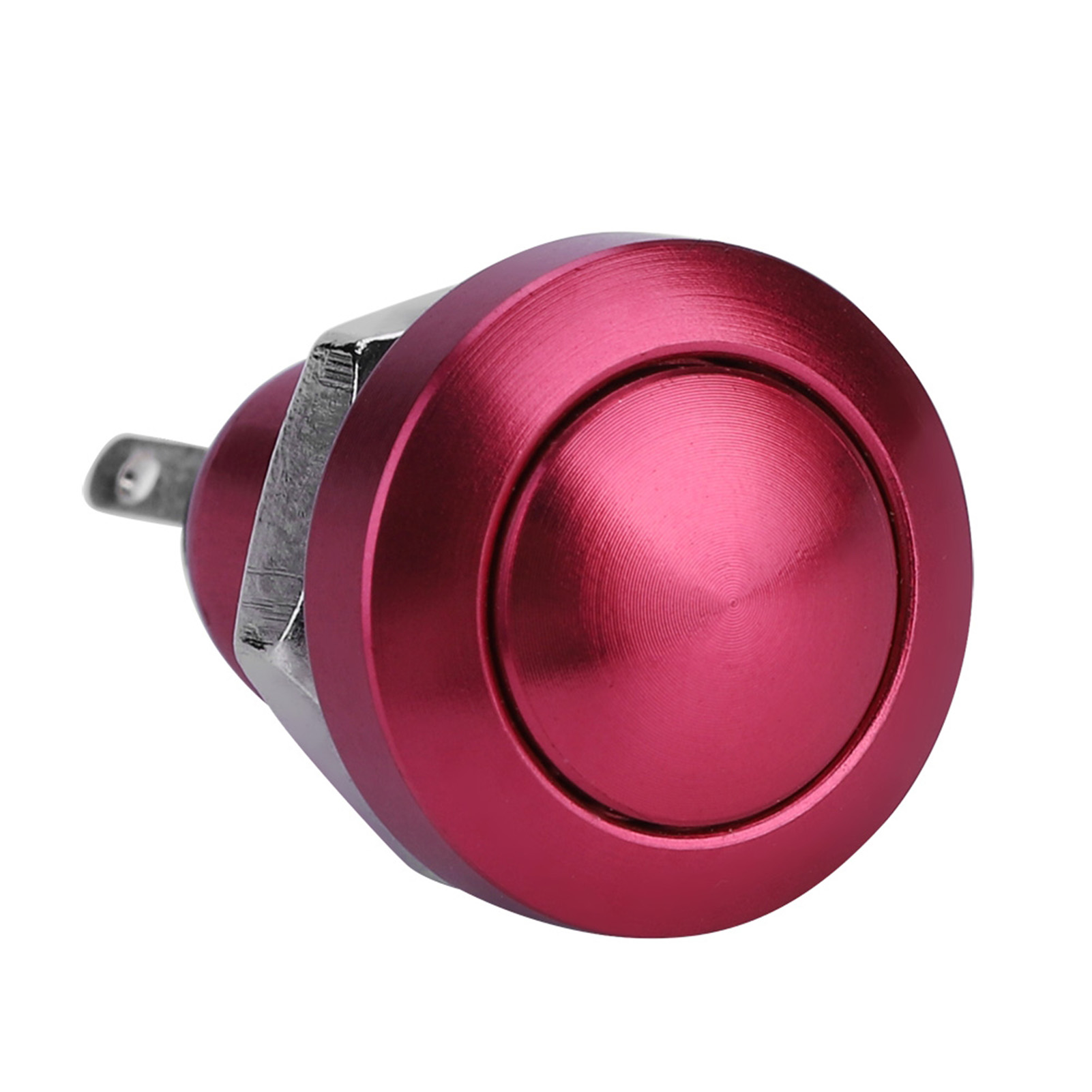 24v 1a 8mm Wasserdichter Kfz-drucktaster, Momenttaster Aus Zink-aluminium-legierung, Mini-wasserdichter Netzschalter Für Armaturenbrett