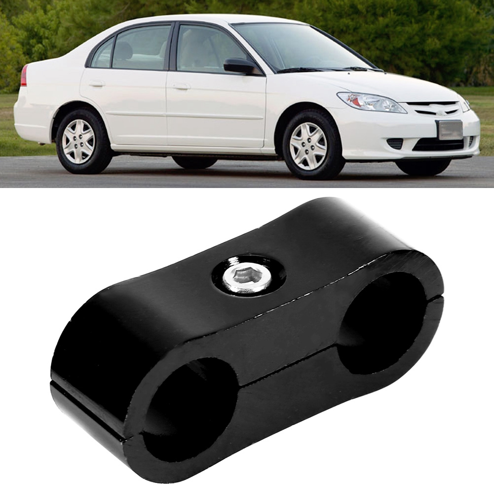 An4 Schlauchtrenner Aus Schwarzem Aluminium Für Kraftstoff, Öl Und Wasser, Kfz-zubehör, Schlauchverbinder