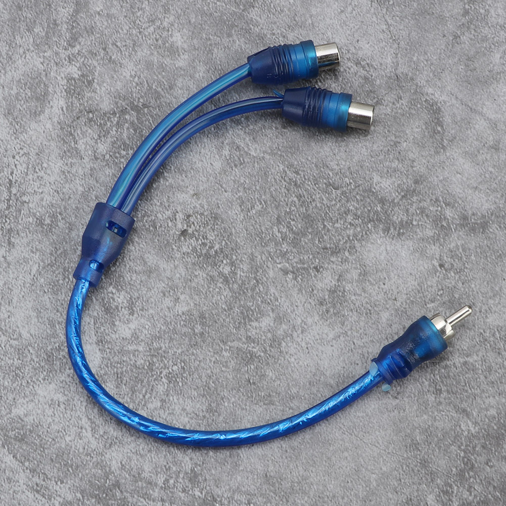 Audio-adapterkabel, 1 Stecker Auf 2 Buchsen, Y-splitter 30 Cm, Stereo-klinkenstecker, Soundverteilung, 0,3 M Kabel, Hifi-zubehör