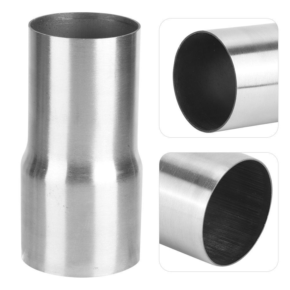 Universeller Edelstahl-auspuffrohrverbinder, Reduzierstück, Modifiziertes Teil 57 Mm / 63 Mm