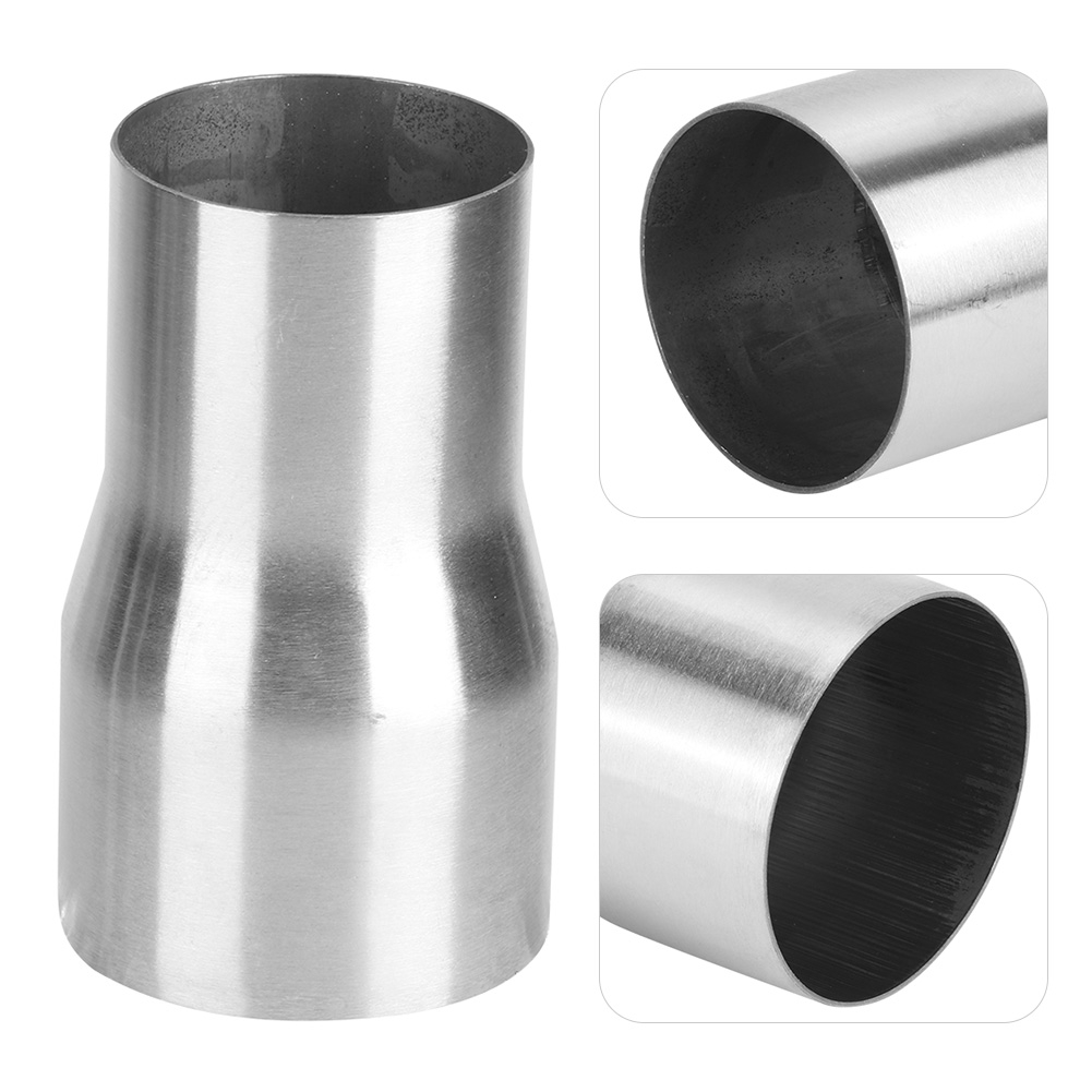 Universeller Edelstahl-auspuffrohrverbinder, Reduzierstück, Modifiziertes Teil 63 Mm / 76 Mm
