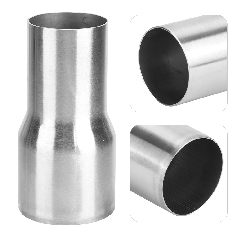 Universeller Edelstahl-auspuffrohrverbinder, Reduzierstück, Modifiziertes Teil 51 Mm / 63 Mm