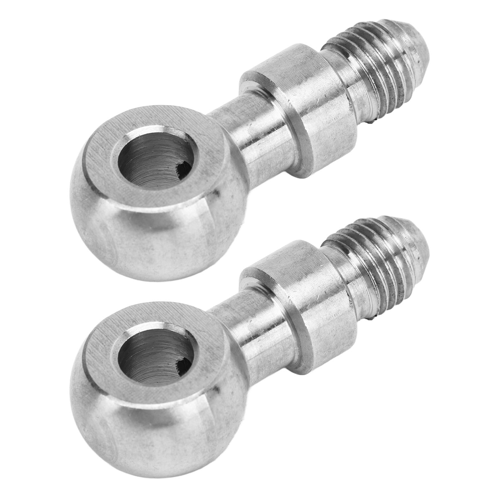 Banjo-ösenverschraubung, 1 Paar, Gerader Edelstahladapter, Bremsverschraubung, Gewindeende, Paar Verbinder Für Hydrauliksysteme