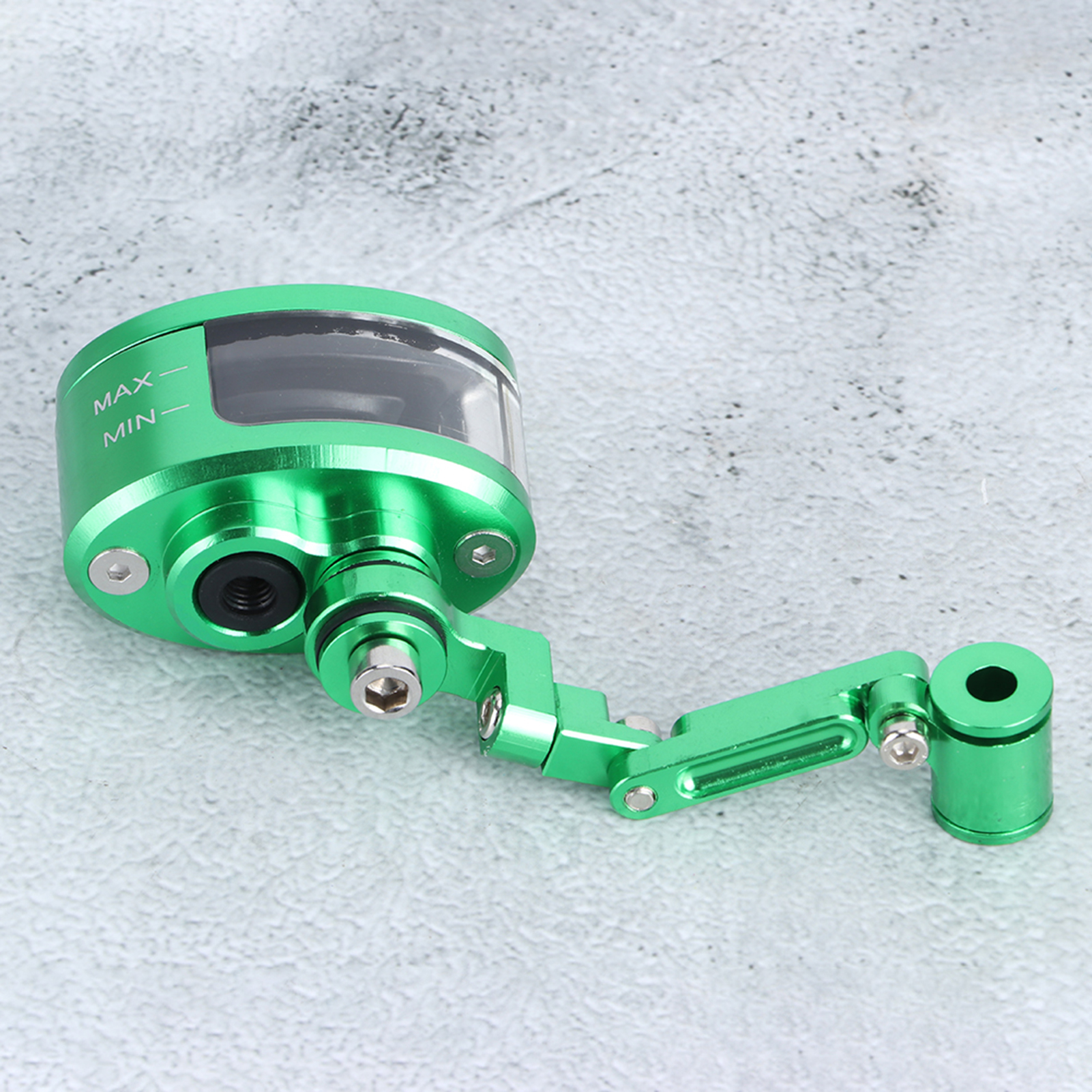 Bremsflüssigkeitsbehälter-set Aus Cnc-gefrästem Aluminium, Passend Für Kawasaki Zx 6r, 9r Und 10r, Grün