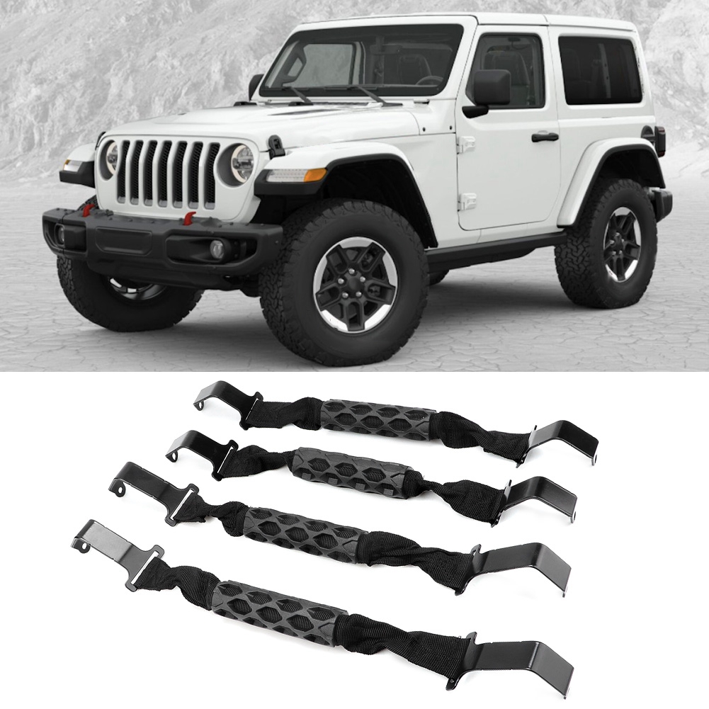 4-teiliges Set Dachgriffe Für Vorne Und Hinten, Passend Für Jeep Wrangler Jl Ab Baujahr 2018