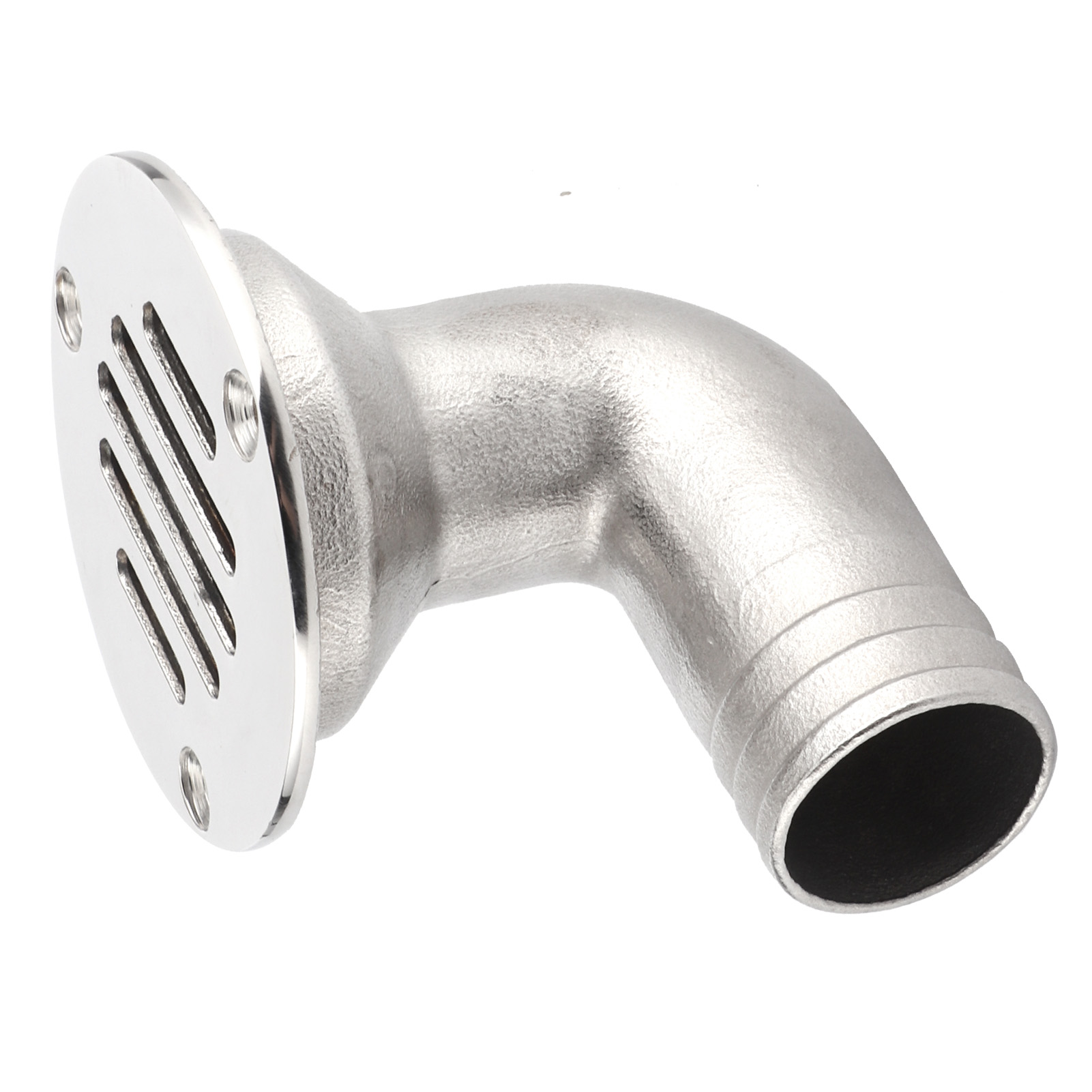 Deckablauf Aus Edelstahl 316, 90°-winkelsiphon, 32-mm-bodenablauf Für Boote/yachten.