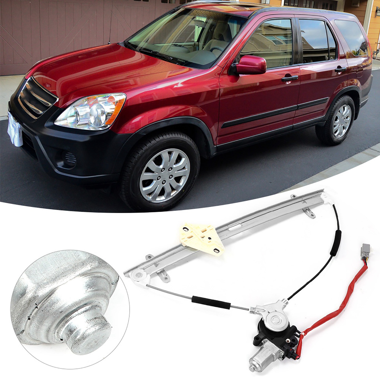 Elektrischer Fensterheber Vorne Links, Passend Für Crv Rd5 Rd7 2002–2006